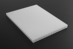 Opaal Polycarbonaat Plaat 16mm – Melkwit 80% Lichtdoorlatend | UV-beschermd, Isolerend & Slagvast